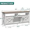 Amazon YITAHOME Buffet Cabinet With Power Outlet 59 Farmhouse