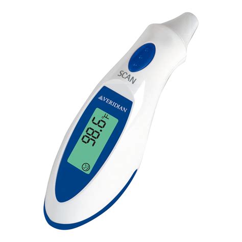 Veridian Tympanic Ear Thermometer Digital Display 09 340 1 Each