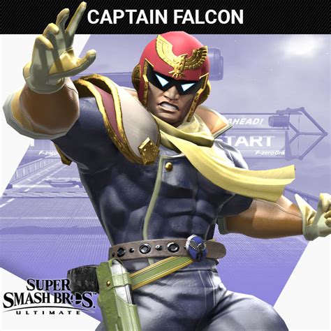 Super Smash Bros Ultimate Captain Falcon By Yare Yare Dong On Deviantart