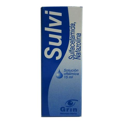 Sulvi Solución Oftálmica 15 Ml Walmart