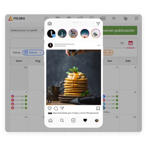 Programar publicaciones de Instagram Programación de publicaciones mLabs