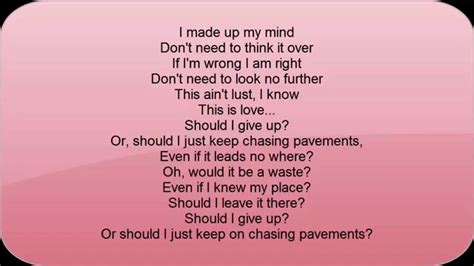 Machine Gun Kelly Chasing Pavements Lyrics YouTube