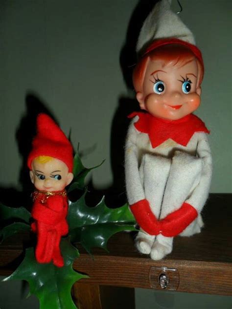 Vintage Elf On The Shelf Vintage Christmas Decorations Christmas