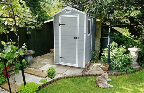 Keter Manor 4x6 Resin Outdoor Storage Shed Kit Perfect