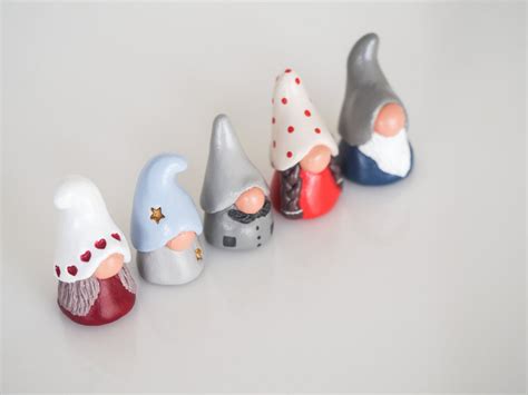 Miniature Gnomes Ceramic Gnome Figurines Fairy Garden Accessories