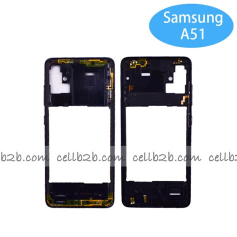 Carcasa Intermedia Para Samsung A A F Negra Cellb B