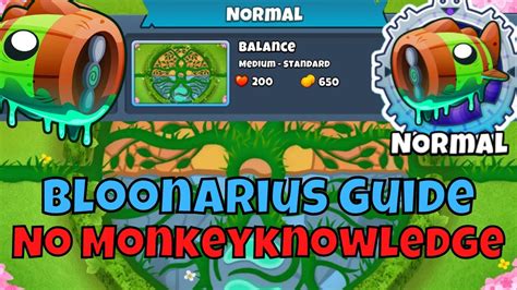 Bloonarius Normal Guide No Monkey Knowledge Balance Btd