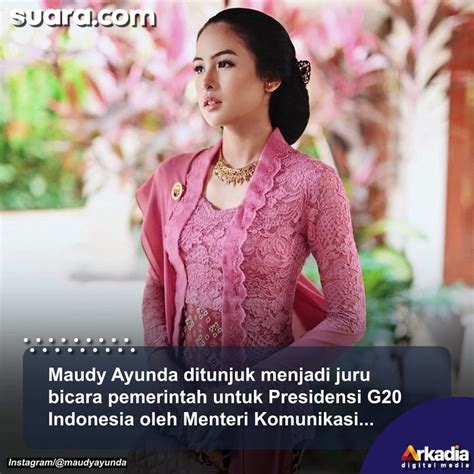 Jadi Jubir Presidensi G Indonesia Ini Deretan Prestasi Maudy Ayunda