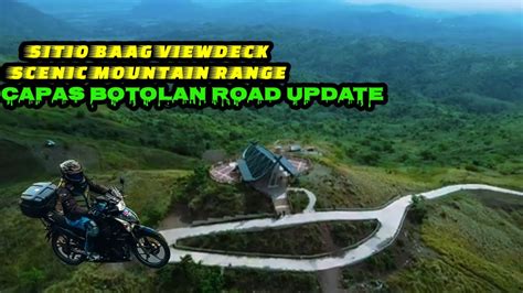 Scenic Mountain View Of Sitio Baag Capas Botolan Road Update Monasterio