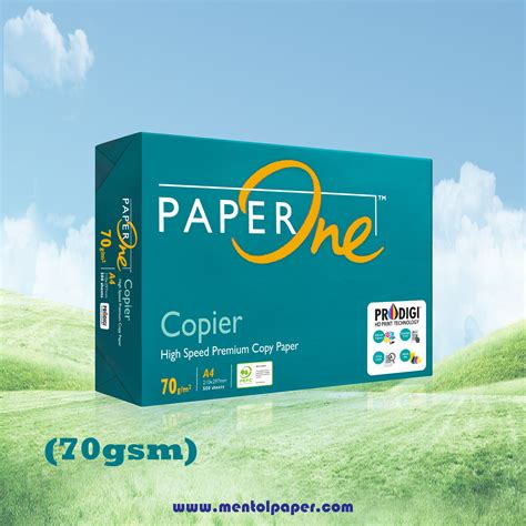 A4 Paper One Copier 70gsm 500s Mentol Paper