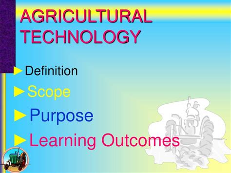 Ppt Agricultural Technology Powerpoint Presentation Free Download