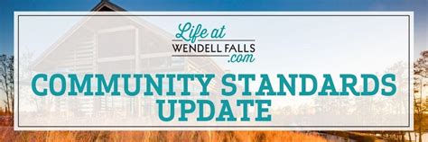 Wendell Falls Community Standards Corner