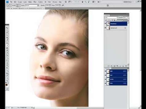 How To Make Alter Skin Tones In Adobe Photoshop Cs Youtube