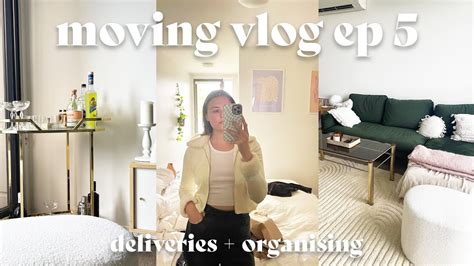 MOVING VLOG Apartment Organisation More Deliveries Living Room Is