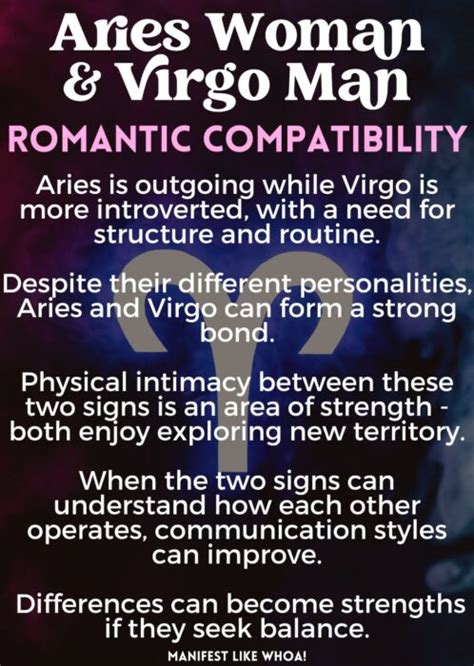 Are Aries Woman And Virgo Man Compatible