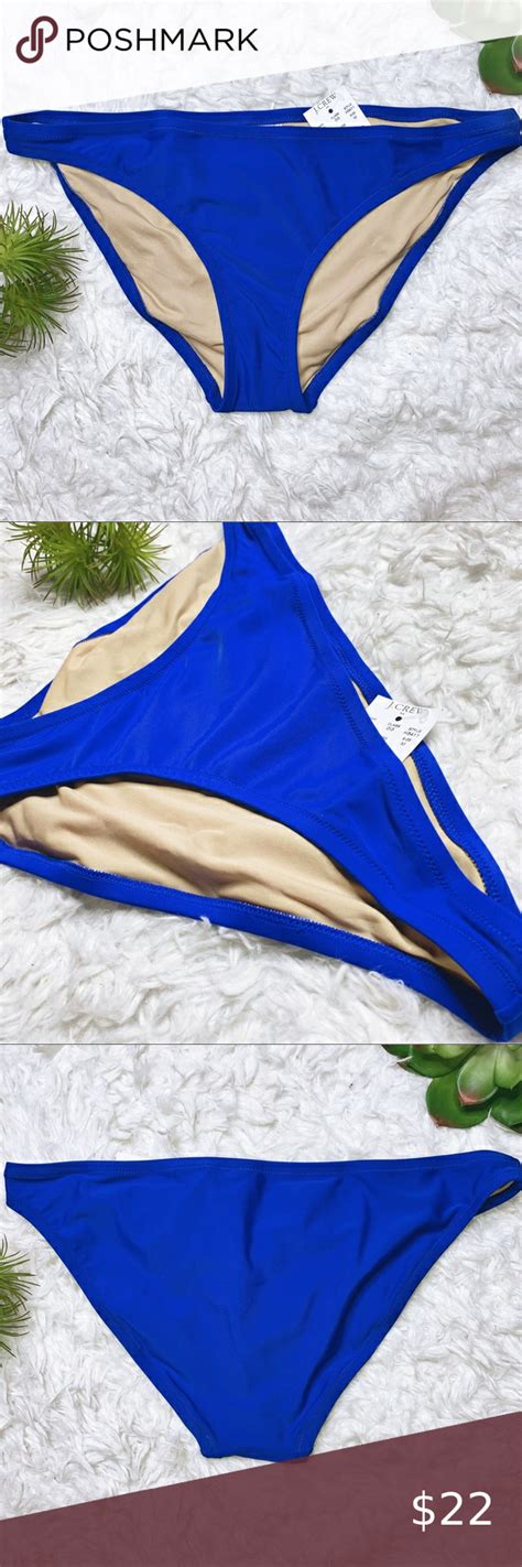 J Crew Factory Royal Blue Bikini Bottom NWT Royal Blue Bikini Blue