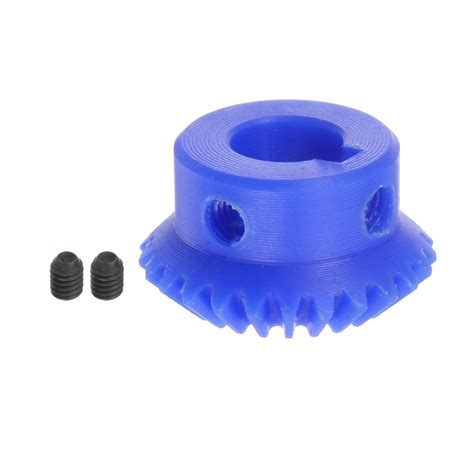 Uxcell Modulus Teeth Mm Inner Hole Plastic Tapered Bevel Gear