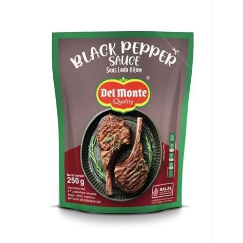 Jual Delmonte Black Pepper Sauce Delmonte Saus Lada Hitam 250 Gram