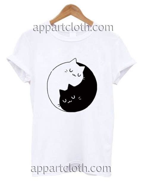 Yin Yang Cats Kittens Funny Shirts Funny America Shirts