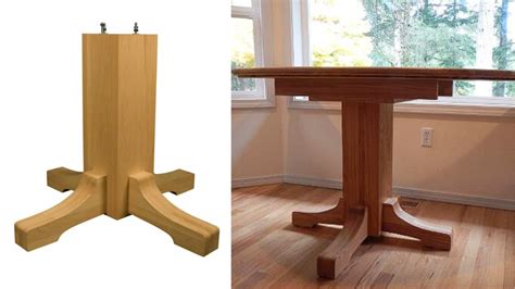 Massive Pedestal Base Makes A Big Statement Osborne Wood Products Blog