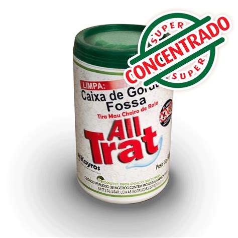 Limpa Fossa E Caixa De Gordura All Trat Super Concentrado 500g