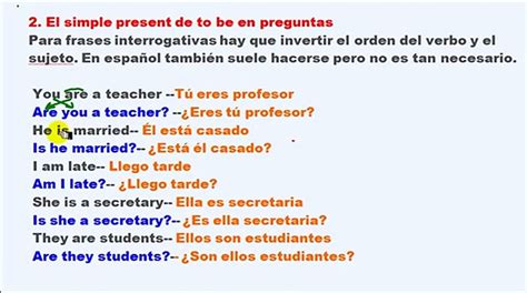 Preguntas Y Respuestas Usando El Verbo To Be Consejos