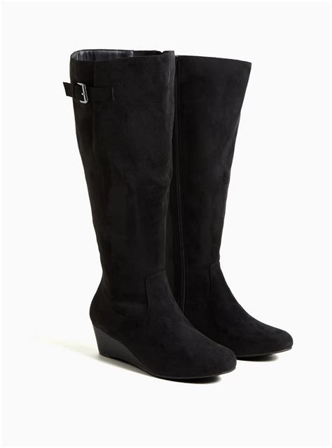 Plus Size Knee High Wedge Boot Ww Torrid