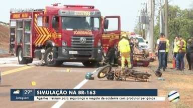 MSTV 1ª Edição Campo Grande Simulação de regate mobiliza esquipes