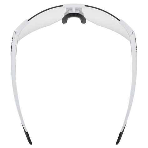 Uvex Pace Perform S V White Matt Litemirror Silver Eyewear Uvex Sports