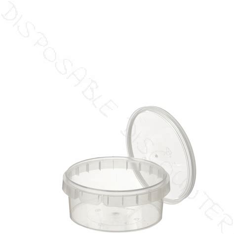 Tamper Evident Container Medium 180ml With Lid