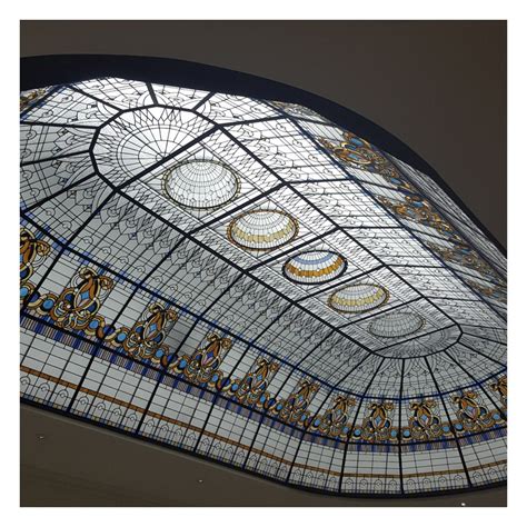 Stained Glass Dome Ceiling