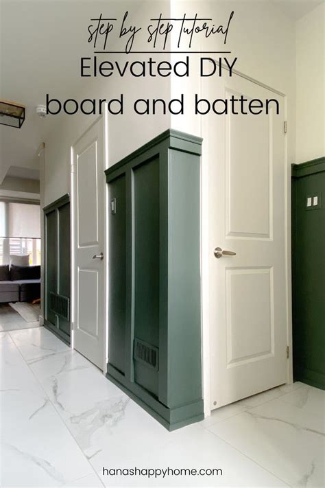 Diy Board And Batten Accent Wall Hallway Artofit