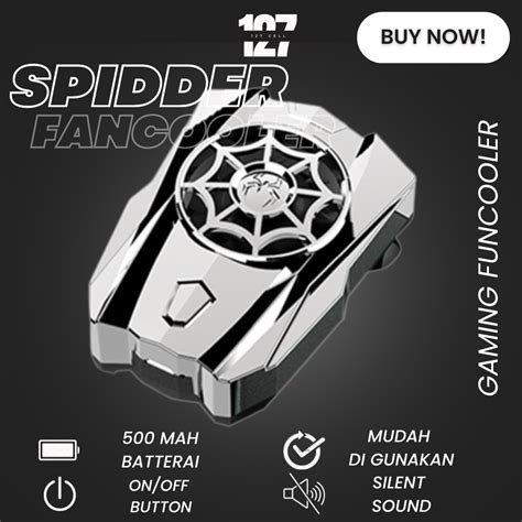 Jual Spider Fancooler Radiator Batterai Kipas Pendingin Hp Cooling Fan