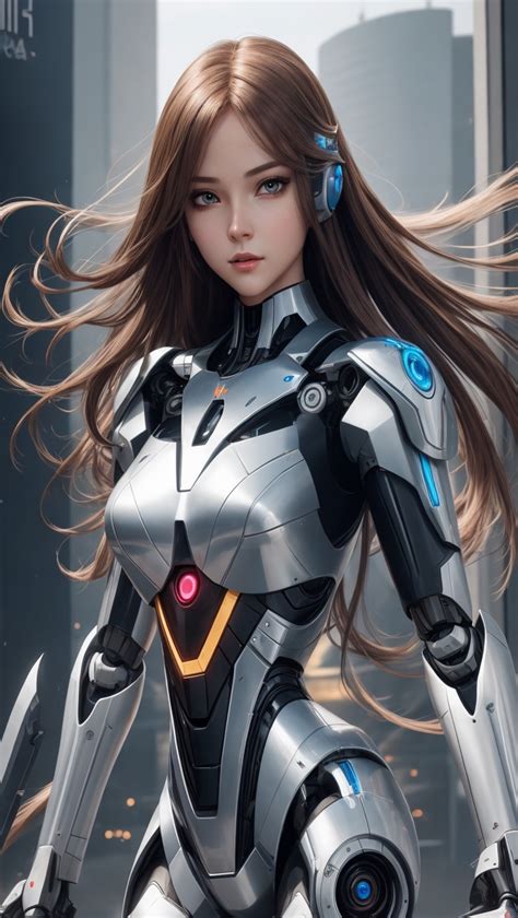 A Female Robot She Is Beauty Her Bo By Whitehatdesigner On Deviantart