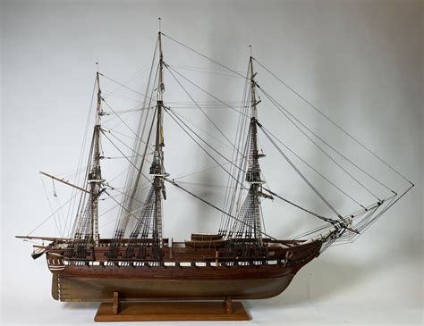 Large Model of the USS Constitution – Lannan Gallery