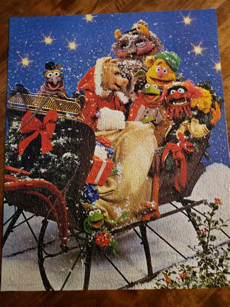 Retro Vintage Muppet Jigsaw Puzzle A Muppet Christmas Carol | Etsy ...