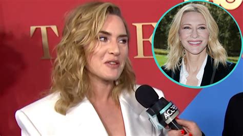 Kate Winslet Plays Along When Fans Mistake Her For Cate Blanchett It Happens Access