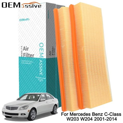 Filtro De Aire 1120940604 Para Mercedes Benz W203 W204 2001 2014 2006