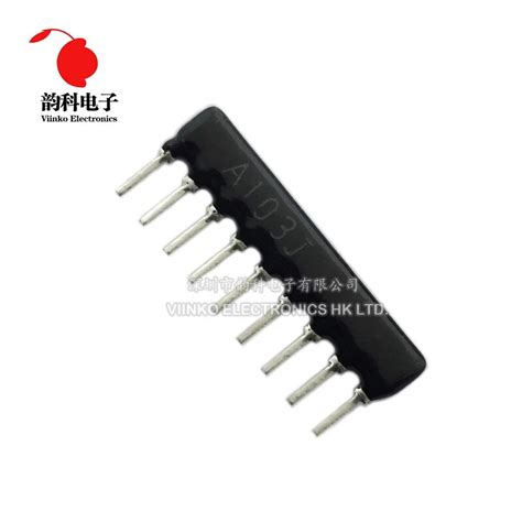 Pcs Dip Exclusion Network Resistor Array Pin