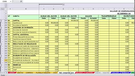 Ejemplo De Balance General Y Estado De Resultados De Una Empresa En Excel Hot Sex Picture