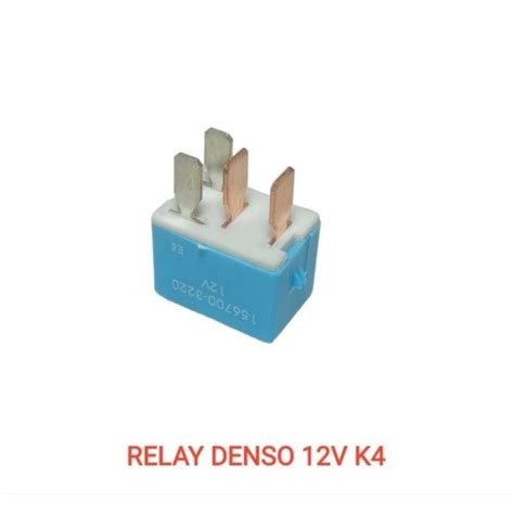 Jual RELAY DENSO KAKI 4 RELAY BIRU JAPAN 12V ASLI ORIGINAL Shopee