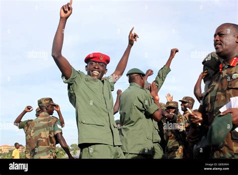 Uganda People Defense Forces Updf Soldiers Jubilate After Victory In