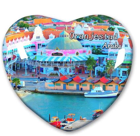 Amazon Aruba Oranjestad Fridge Magnet Refrigerator Stickers