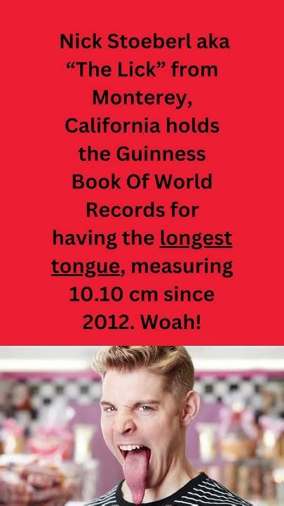 English 🤩 10 Of The Weirdest Guinness World Records That You Wont