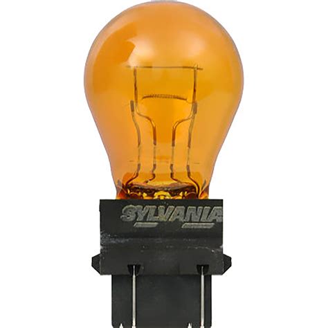 SYLVANIA 3157NA Long Life Miniature Amber Bulb Ideal For Parking