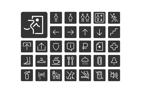 Signage Wayfinding Pictogram Icon Iconography New Clinic