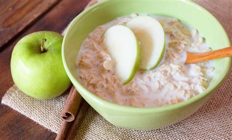 Avena Con Leche Y Manzana Calor As Fitia