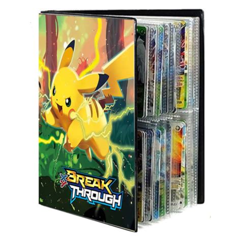 Álbum Pokémon Pikachu Floresta Para 240 Cartas Shopee Brasil