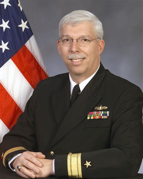 Portrait US Navy USN Rear Admiral RDML Lower Half Mark A Hugel