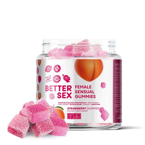 Female Sensual Gummies Better Sex